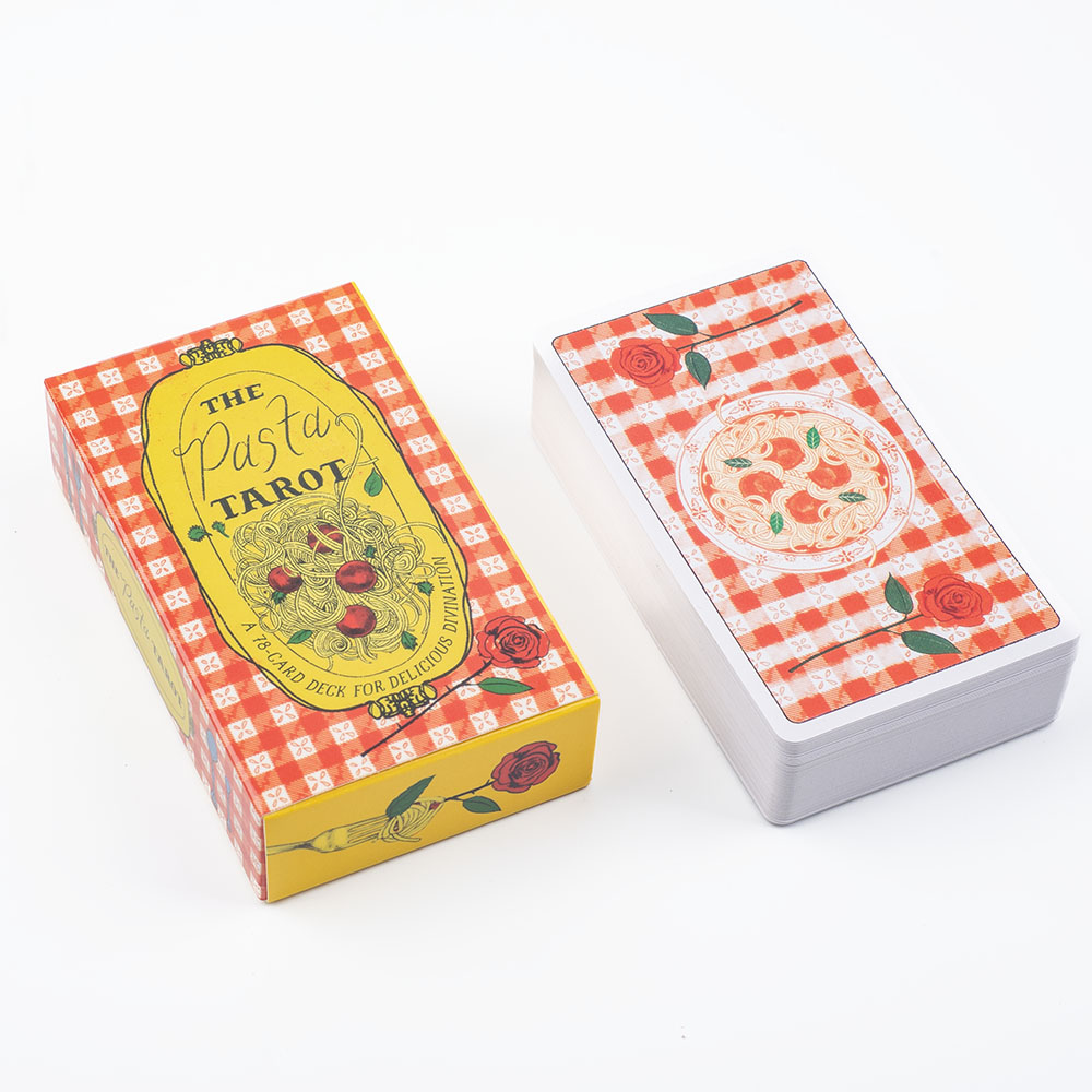 Tarot Deck With Guidebook - Pasta Tarot, mazzo di 78 carte,