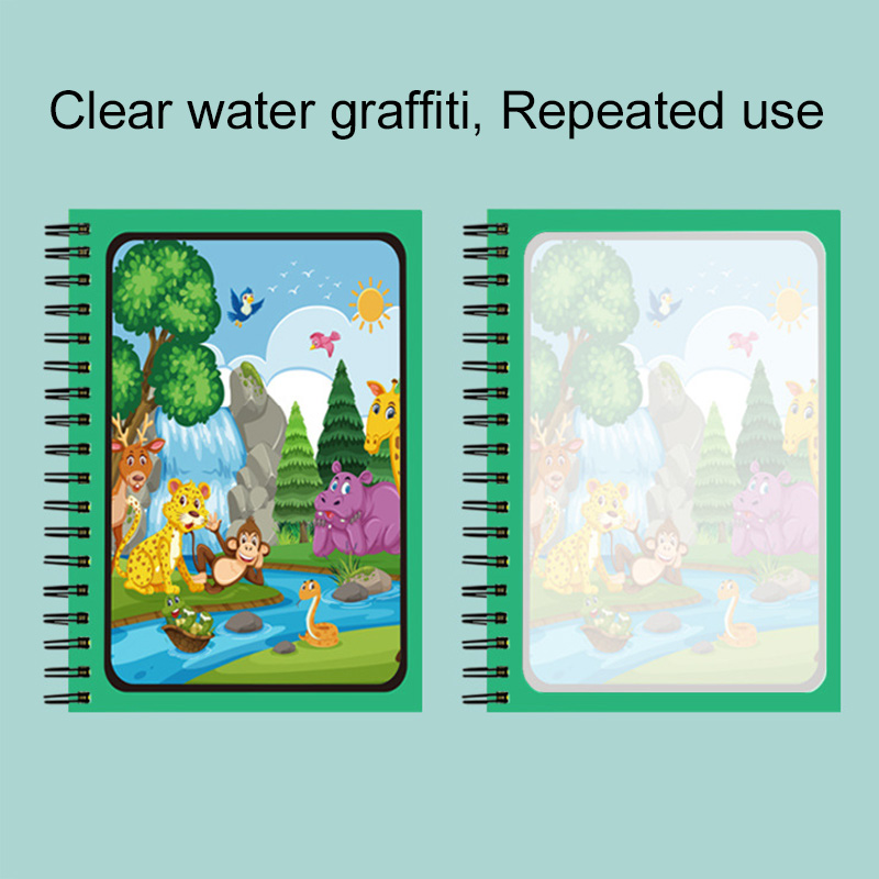 Libro magico ad acqua con penn - Reusable Water Magic Coloring Book recensione e prezzo
