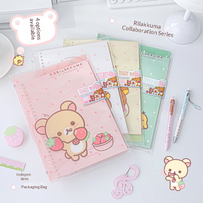 Rosyposy Korilakkuma Strawberr - Blank Sheet Music Notebook recensione e prezzo
